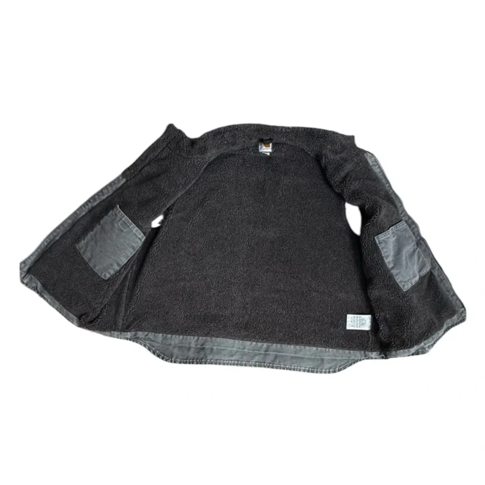 Carhartt Men's Washed Duck Sherpa-Lined Vest size 2XL V33GVL